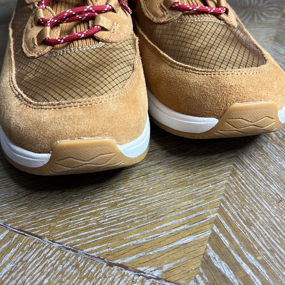 NURTURE Elias Mixed Material Platform High Top Sneakers 10 - Picture 4 of 10
